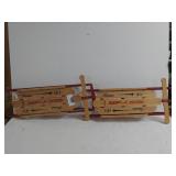 (2) Radio Flyer Decorative Sleds