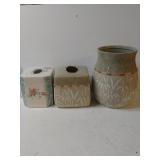 Tissue Box Covers & Trash Can