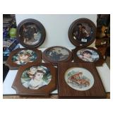 Framed Decorative Plates