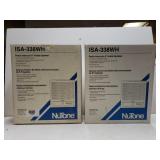 (2) NuTone Radio-Intercom 8" Inside Speaker