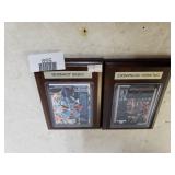 Mounted Orlando Hernandez & Chris Johnson Trading