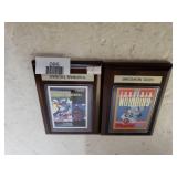 Mounted Ozzie Newsome & Thurman Thomas Trading