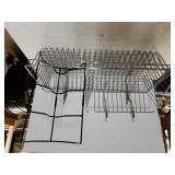 Metal Baskets & Black Rack