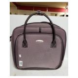 Lavender Samsonite Computer Case