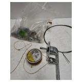 Shed Door Handle, Hardware & Fishing Line