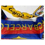 FC Barcelona Flag & 2010 World Cup Soccer Scarf