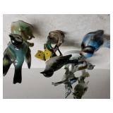 Bird Glass Table Figures