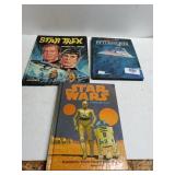 Star Trek 1972 Annual, Star Wars Pop Up Book &