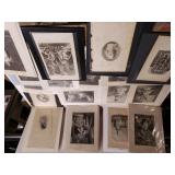18th & 19th, 20th Century Book Plate Engravings