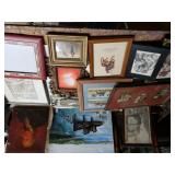 Assorted Pictures & Paintings, Clipper Ship Wall