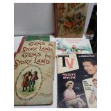 Assorted Story Books & Complete TV Magazine