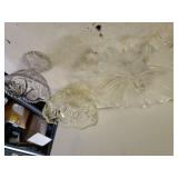 Tulip Fruit Tray, Beveled Candy Dish & Bowl