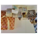 Assortment Of Cherished Teddies Ornaments,