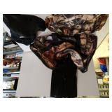 Cameo Bag, Black Pull Over Head Hoodie, Black