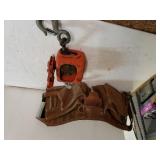 Leather Tool Belt & Chain Hoist