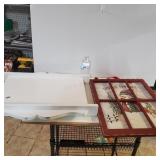 Snowman Window Decor And White Unfinished Sign