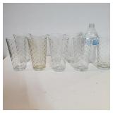 (9) Bubble Glass Cups
