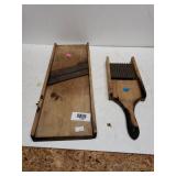 Vintage Mandolin & Wood Grater