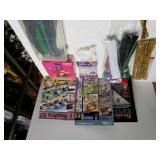 Beading Books, Treat Bags, Fuzzy Sticks, Flower