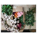 Assorted Greenery, Flowers