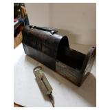 Old Fashioned Metal Hand Scale & Vintage Slide