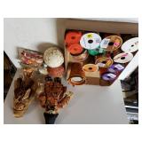 Scarecrows, Fall Inspired Ribbon, Pumpkin Pails