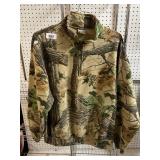 Jerzees 3/4 Zip Camo Sweatshirt (Size XL)