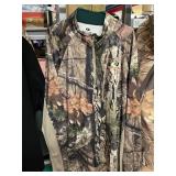 Mossy Oak 3/4 Zip Camo Long Sleeve Shirt (Size