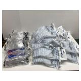 (50) Pair Plastic Safety Glasses