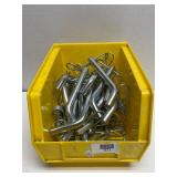 (33) Hitch Pins in Uline Storage Bin