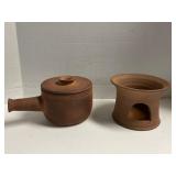 (2) Clay House Pottery Pieces - West Chester, PA