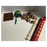 Musical Instruments-Thumb Piano, Maraca, Bells,
