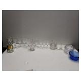 Mini Wine Glasses, Oil Bottle, Decorative Glass