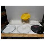 Various Glass Baking Dishes, Tupperware