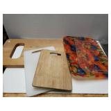 Various Cutting Boards & Serving Trays