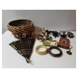 Misc Knick Knacks- Oriental Fan, Wooden