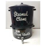 Clam Steamer W/broth Dispenser