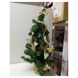 23" Artificial Lighted Tabletop Christmas Tree -
