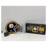 Steelers Fans Home Office Decor - Helmet Light &