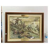 Omaha Beach D-Day 1944 Painting -25"x20"