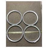 (4) Metal Tire Rims - 17"