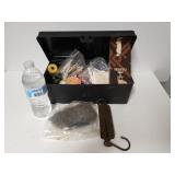 Craft Box & Vintage Fishing Scale