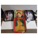 Vintage Coca-cola Trays