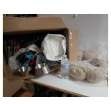 Pet Supplies: Bed, Pee Pads, Water Bowls, Etc