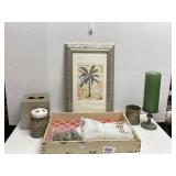 Palm Tree Bathroom Decor