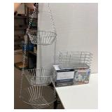 Various Organizing Pieces - Hanging Baskets,