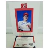 Baseball Immortal Pete Rose Signed Picture W/COA