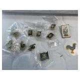 (12) Delaware Themed Pins