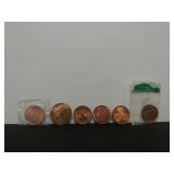 Ore Ounce Bronze Rounds Including Morgan Dollar