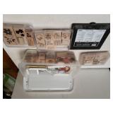 Assorted Craft Making Stamps & Stamping Scrub